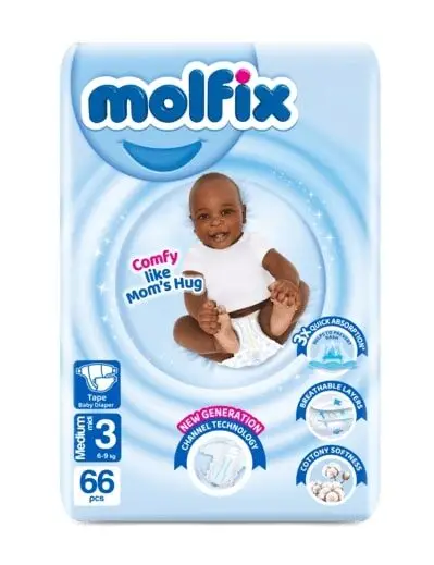 Molfix size 3 diapers Jumbo 
