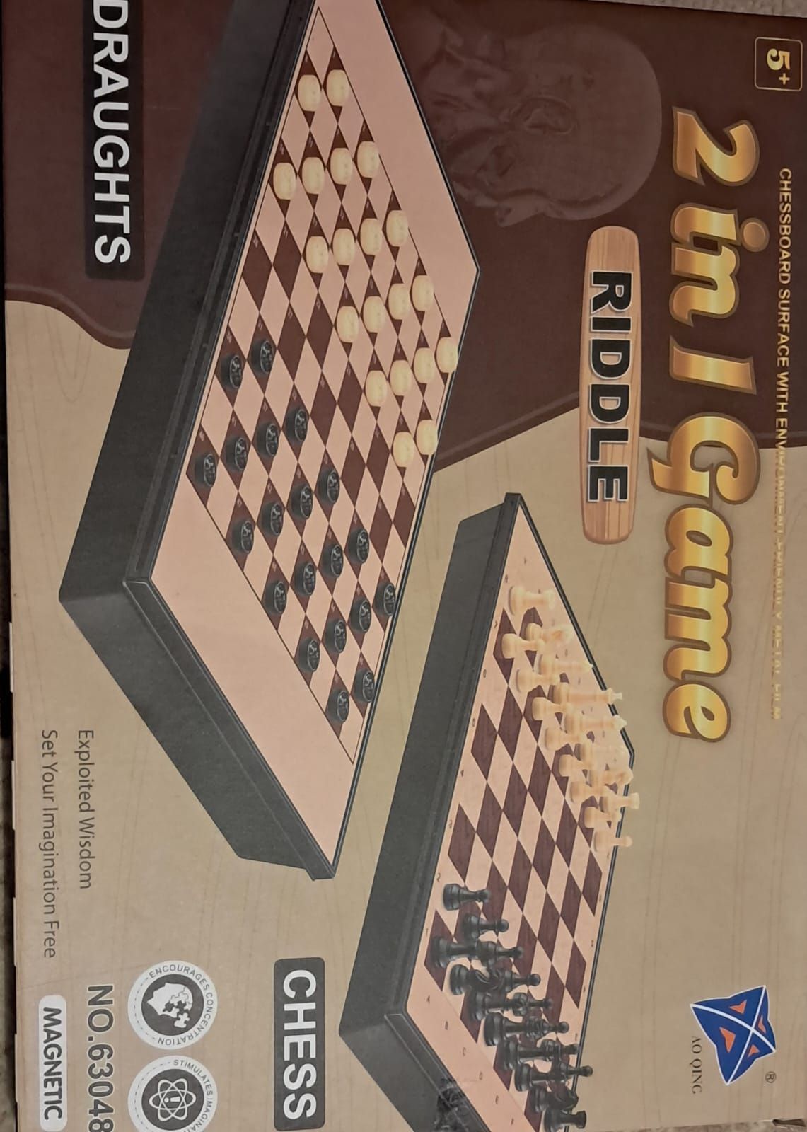 2 In 1 - Draughts and Chess