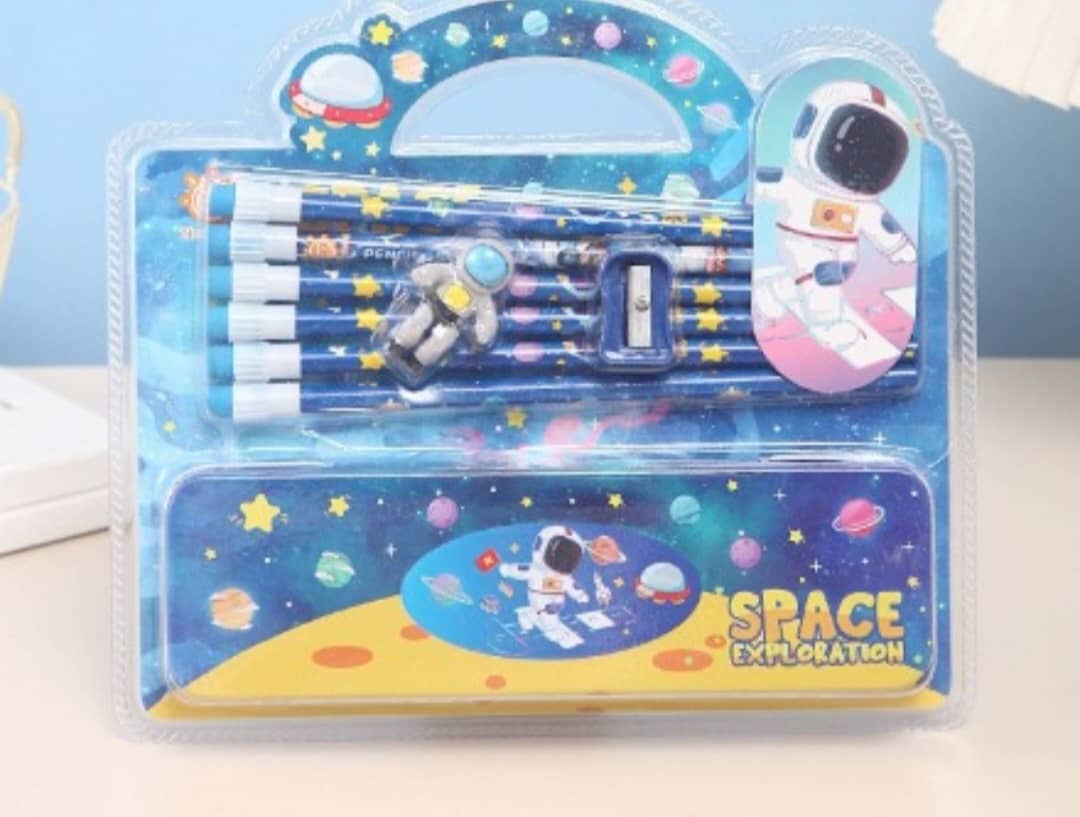 4 Pack Stationery Set With HB Pencils — STATIONERY | Baby Basics Nairobi