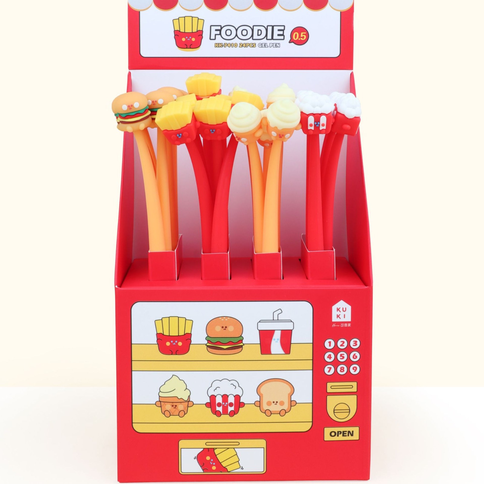 Fast Food Gel Pens — STATIONERY, Baby Basics Nairobi
