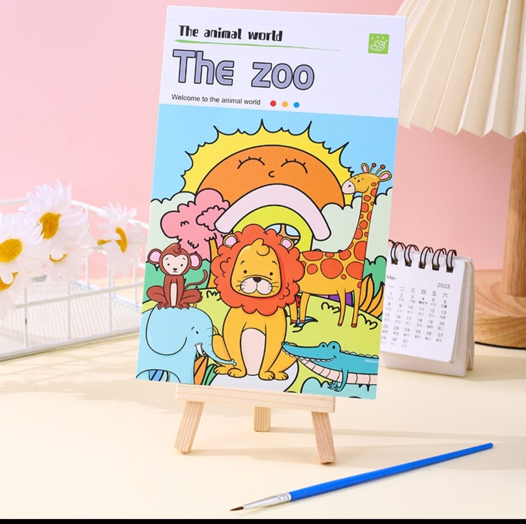 Water Painting Books + Paint Brush — STATIONERY, Baby Basics Nairobi