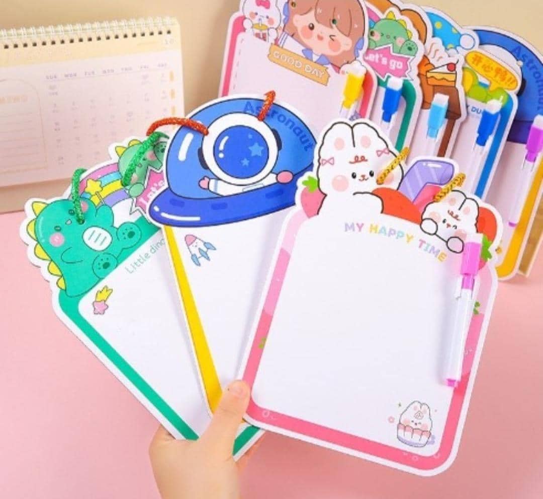 Fancy Hangable White Board — STATIONERY, Baby Basics Nairobi