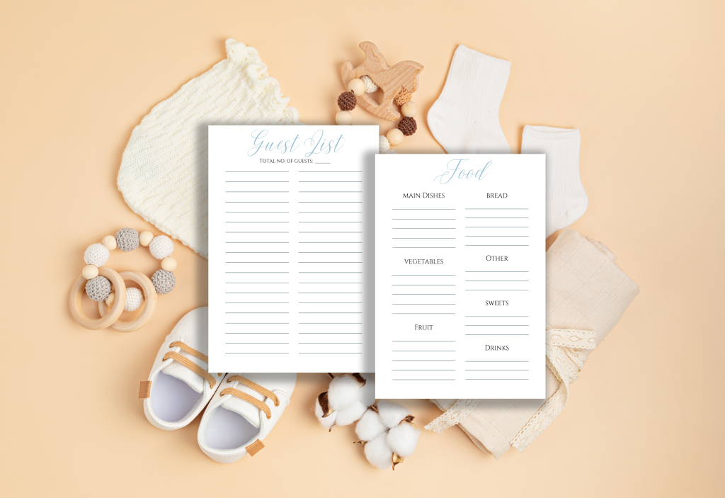 Baby Shower Shopping List