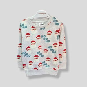 Greyish Santa Claus HoHoHo Sweatshirt